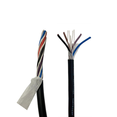 jakość  24 Awg PUR Cables PUR 4 Core Electrical Cable Heat Resistant PVC Insulation Fabryka