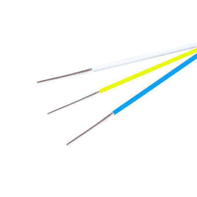 Wysokotemperaturowy złożona srebrną miedzianą PFA izolowany drut z wieloma rozmiarami AWG AC600V i 1-5 opcji rdzenia