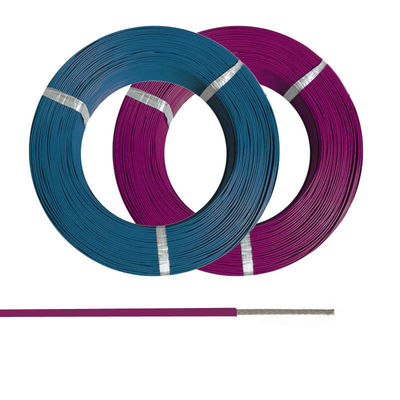 Wysokotemperaturowy złożona srebrną miedzianą PFA izolowany drut z wieloma rozmiarami AWG AC600V i 1-5 opcji rdzenia