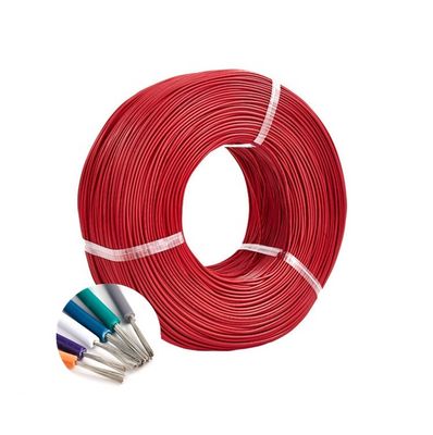 Przewód odporny na temperaturę 600V z izolacją PFA i posrebrzanym, linkowym przewodnikiem w rozmiarach 16, 18 i 26 AWG