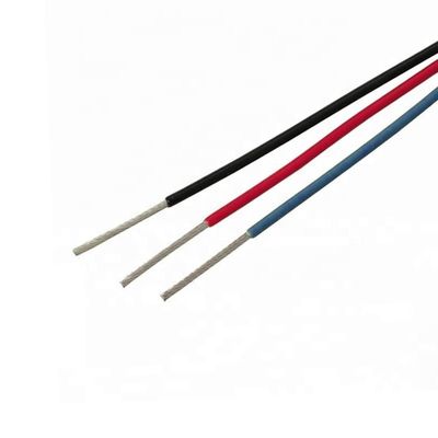 19 pręty srebrnoplastyczny miedziany przewód grzewczy PFA z napięciem znamionowym AC600V i wieloma rozmiarami AWG