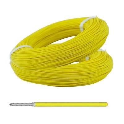 24AWG Annealed Tinned Copper FEP Insulated High Temperature Wire with Single or Double Color Options for OEM and ODM