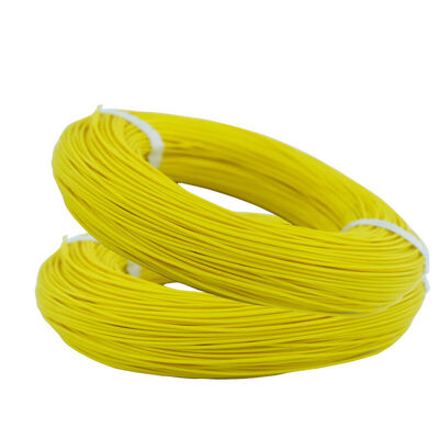 Przewód miedziany posrebrzany PTFE Hightemp 7/0.2mm