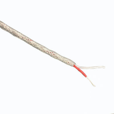 4-żyłowy kabel ekranowany z fluoroplastiku, posrebrzany, pleciony, izolowany FEP, PFA, PTFE