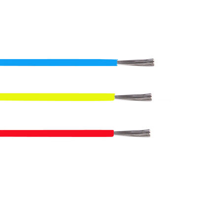 4-żyłowy kabel ekranowany z fluoroplastiku, posrebrzany, pleciony, izolowany FEP, PFA, PTFE
