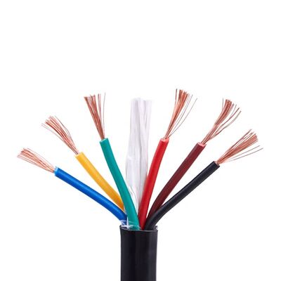 Wielordzeniowy, elastyczny kabel miedziany w izolacji PVC