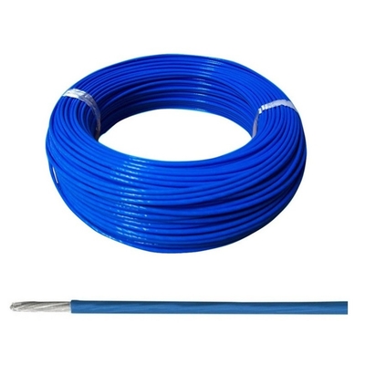 Antykorozyjny drut izolowany FEP 26 AWG Drut high temperatureowy w kolorze niebieskim