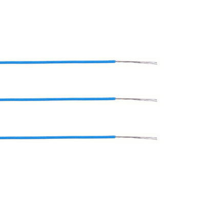 Drut izolowany FEP w kolorze niebieskim Drut miedziany z litym rdzeniem o grubości 18 mm