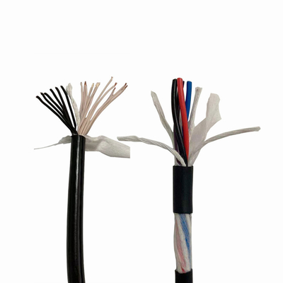 Kable PUR 24 Awg PUR 4-żyłowy kabel elektryczny Odporna na ciepło izolacja PVC