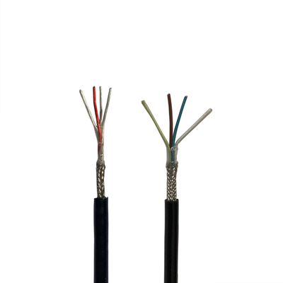 DC500V Fluoroplastyczny wielożyłowy kabel sterujący 4-żyłowy posrebrzany