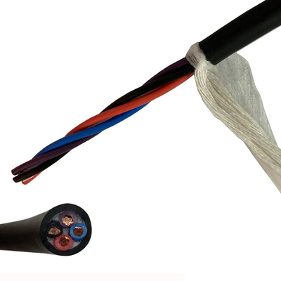 0,75 mm wielożyłowy kabel izolowany PVC 4 rdzenie